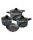 Bateria de cocina 7pz Linea Turim Tramontina